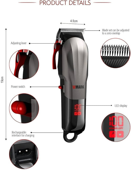 Tondeuse à cheveux sans fil WMARK NG-115