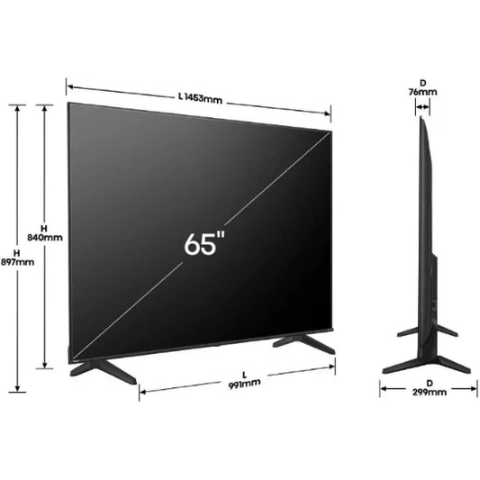 Hisense 65A6Q, Smart TV 4K Ultra HD de 65 pouces