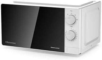 Micro-ondes Hisense 20 litres (H20MOWS14) - Blanc avec 1 an de garantie