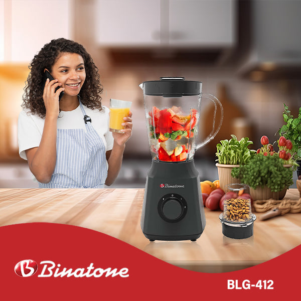 Mixeur Binatone BLG-412 (Gris)